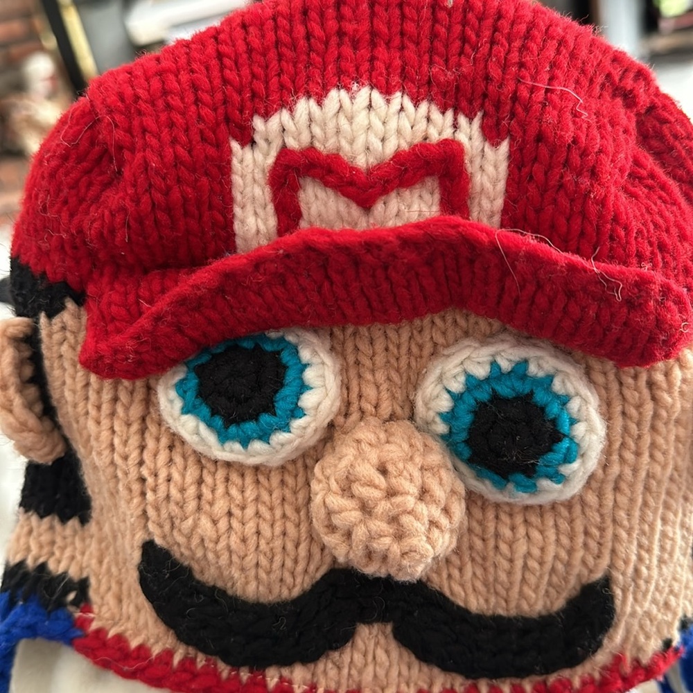 Wool beanie hat